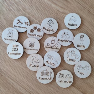 Trofast signs toy organization - children&#39;s room organization 6 cm with attachment
