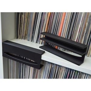 Topes traseros Kallax para almacenamiento de vinilos / Parachoques traseros Kallax de Ikea para mantener las fundas de álbumes de vinilo ordenadas y organizadas / Montaje sin tornillos
