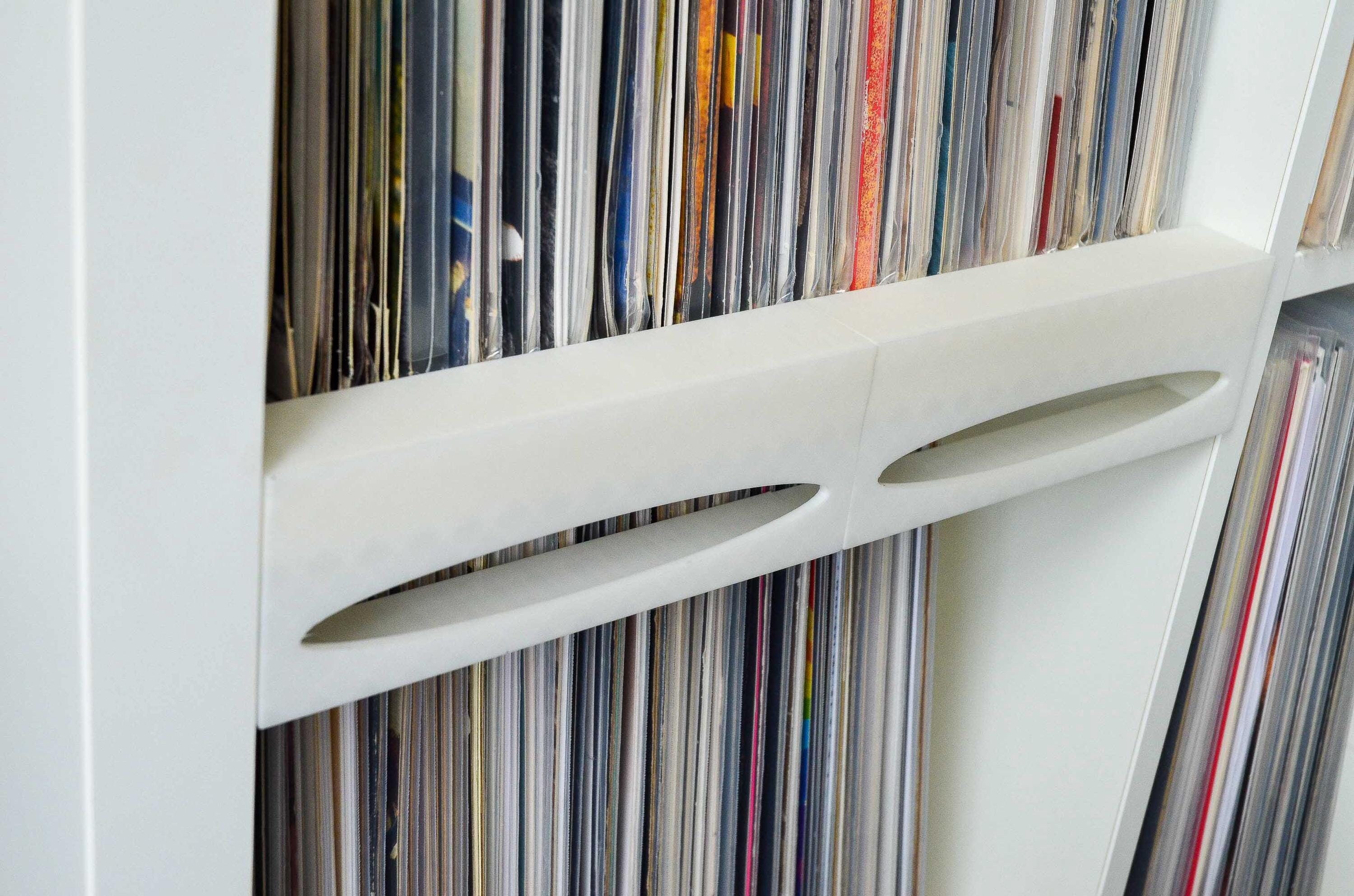 Kallax Backstops for Vinyl Storage | Back Bumper for Ikea Kallax