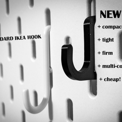 COMPACT HOOK for IKEA Skadis Pegboard Storage System Ikea Etsy Australia