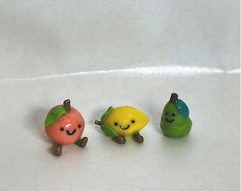 JellyCat Fruit Clay Charms