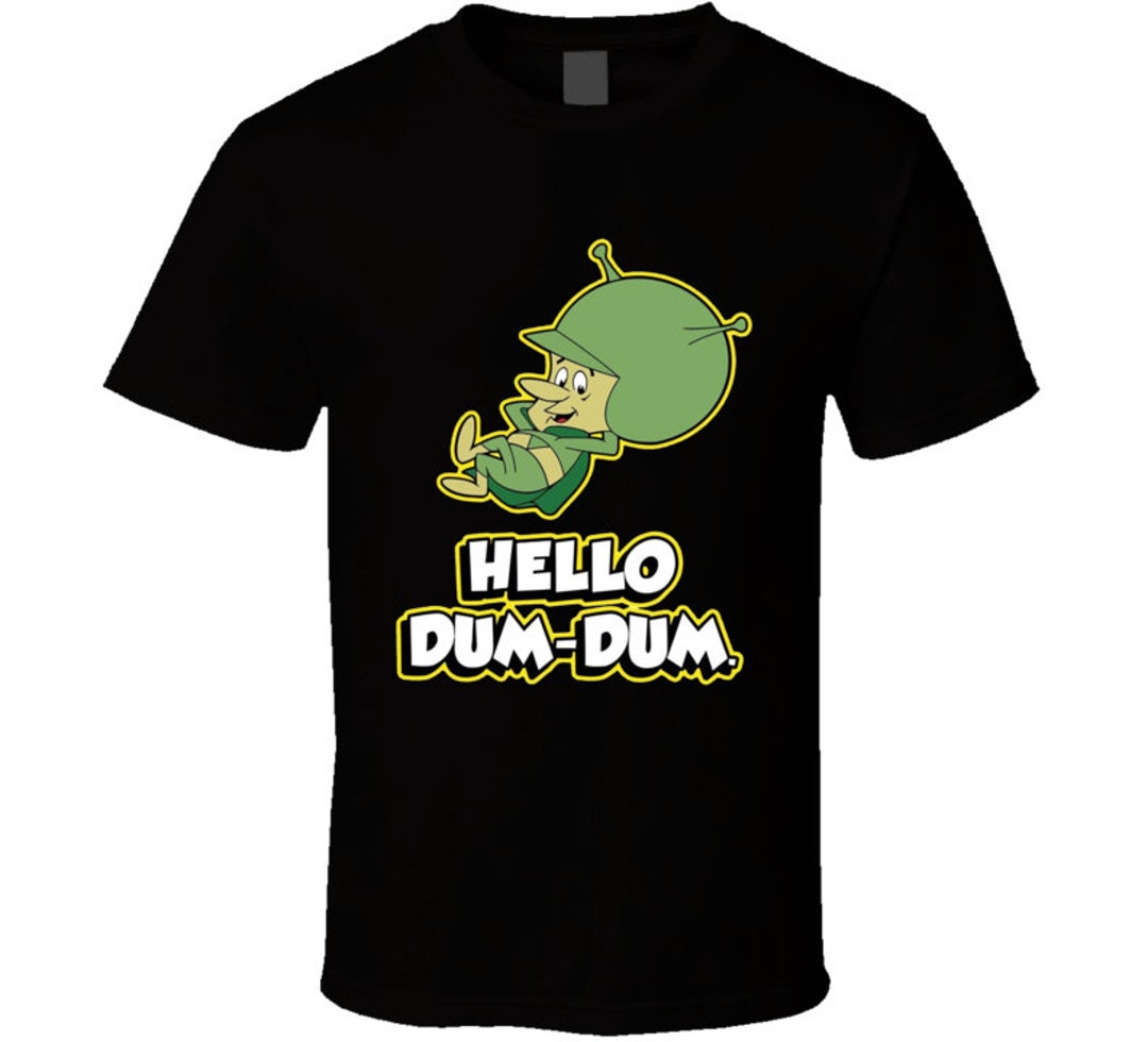 Hello Dum Dum Gazoo Flinstones Tv Series T Shirt Etsy