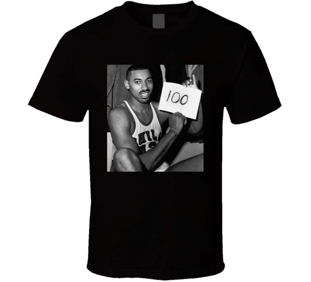 wilt-chamberlain-100-point-game-basketball-fan-t-shirt-etsy