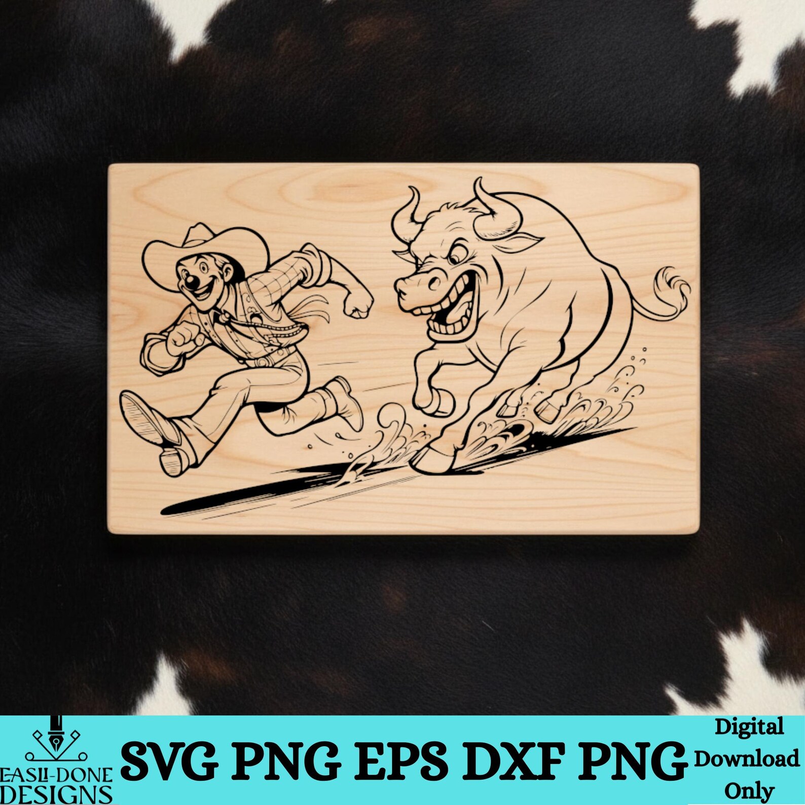 Silly Rodeo Images Rodeo SVG Bundle, Funny Rodeo Clown Clipart, Farm Animal SVG, Funny Cow ...