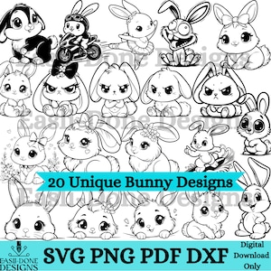 Bunny SVG PNG files funny Peeking bunny designs wildlife clipart laser and cutting machine files for crafters Easter bunny designs svg png