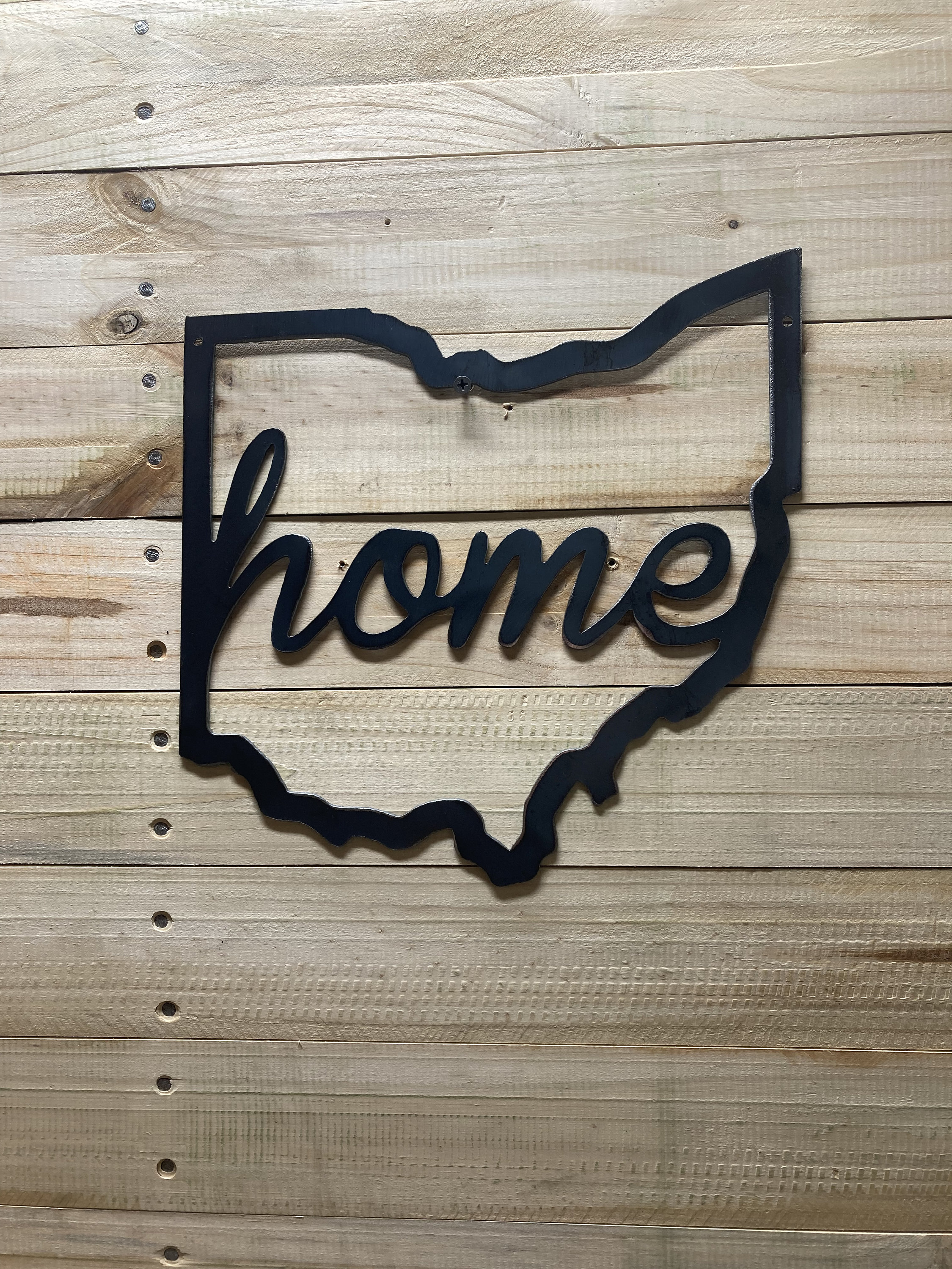 Ohio Home, Wall Decor, Metal Signage - Etsy