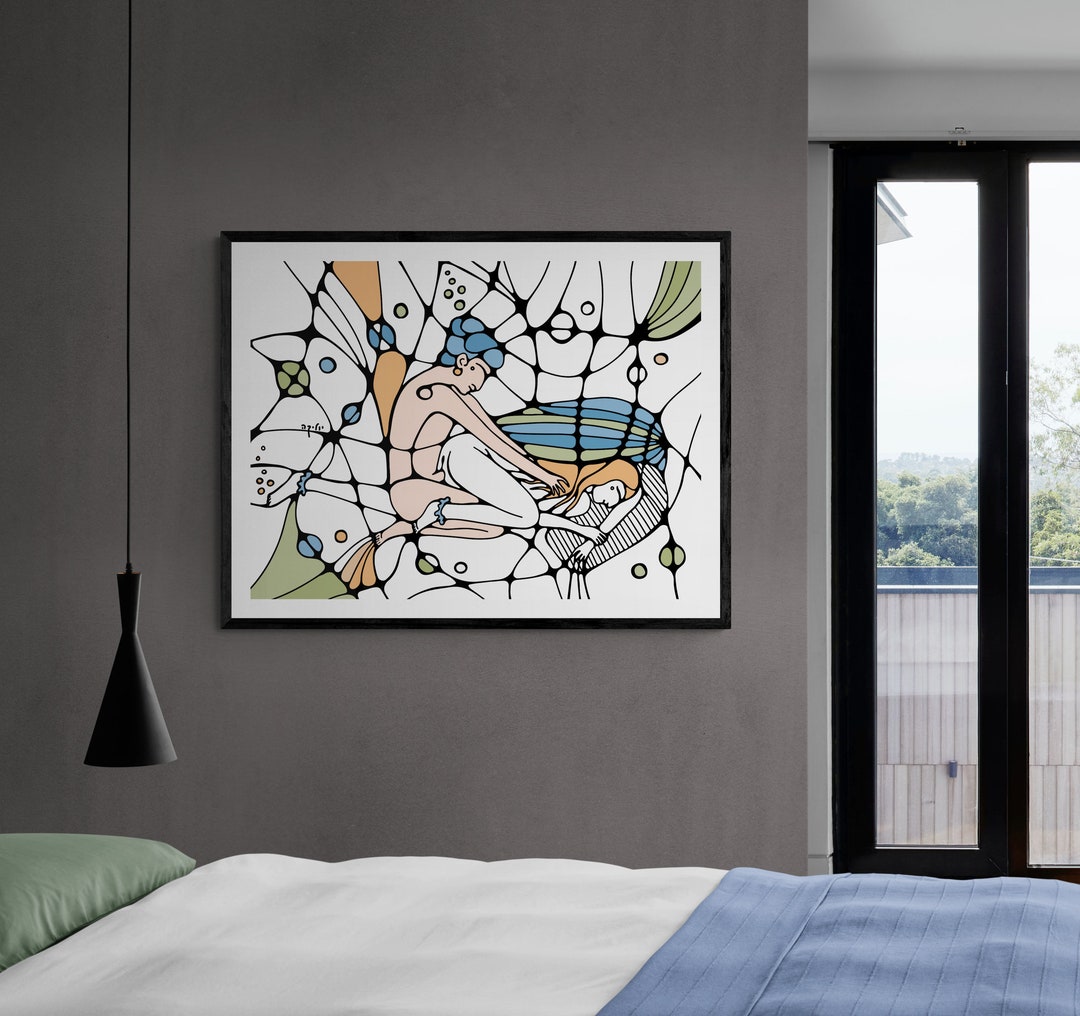 Kama Sutra Adult Art Sex Positions Bedroom Decor Sensual Etsy