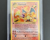 Pokmon First Edition Charizard Gray Back (read Description) - Etsy