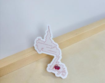 Newfoundland and Labrador Province Sticker