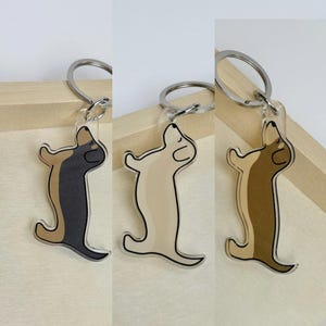 ダックスフントのキーホルダー