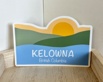 Kelowna BC Sticker