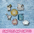 Silly Goose Enamel Pin Collection | Fun Enamel Pins | Badge Pin | Accessories | Badge | Gift | Retro | Y2K | Booktok