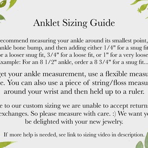 STARDUST - Gold Luster Beaded Anklet - Double Wrap Anklet - Stretchy Anklet - Anklets for Women - Czech Glass Beads - Dainty Bohemian Anklet image 4