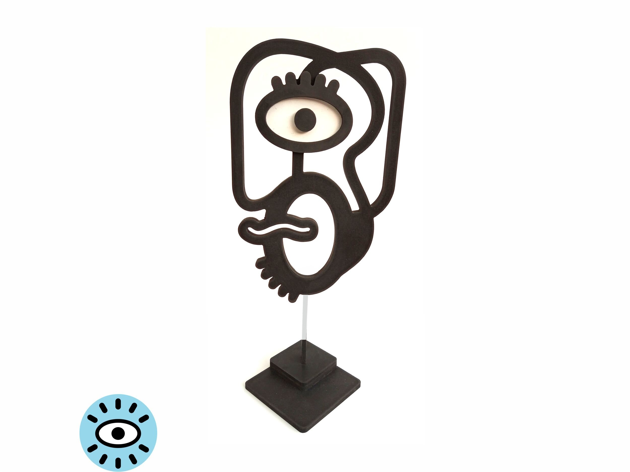 statuette Melchior Junior - Masque Mural