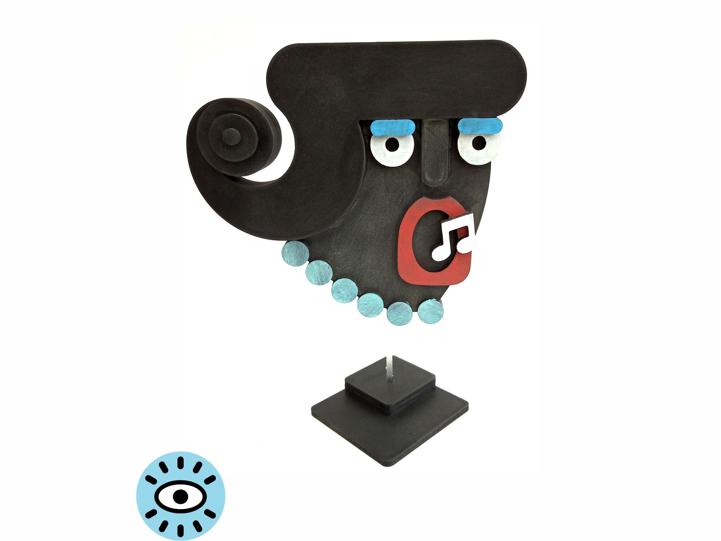 statuette Cunegonde - Masque Mural