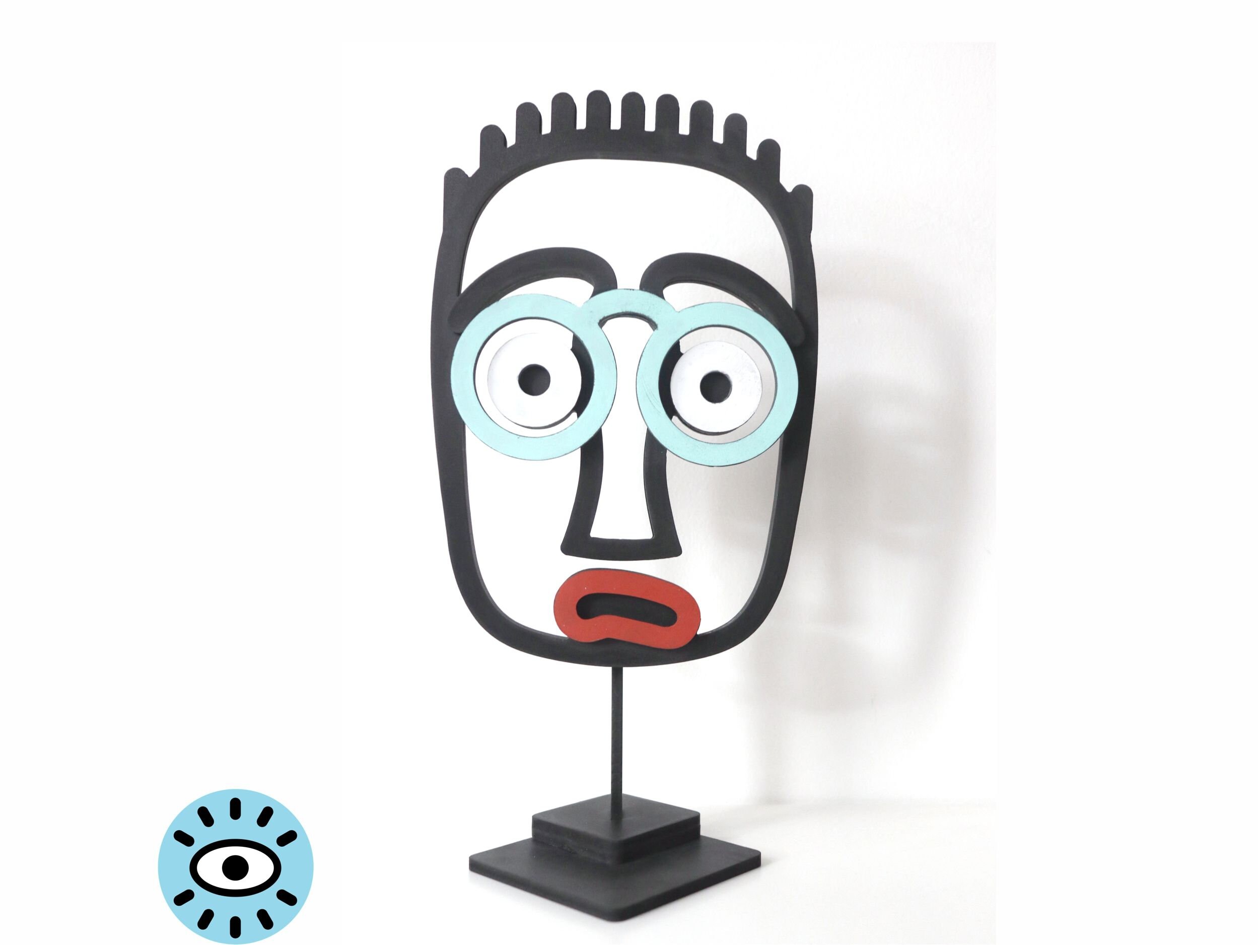 statuette Philemon - Masque Mural