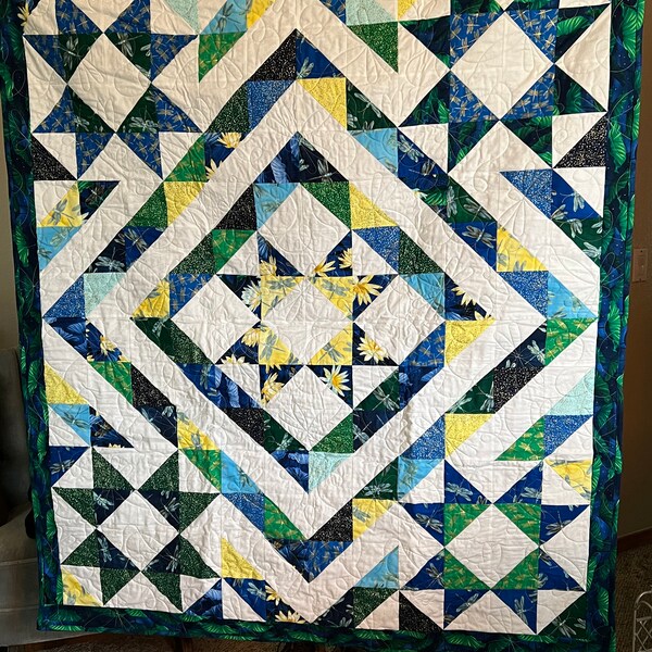 Dragonfly Quilt Etsy