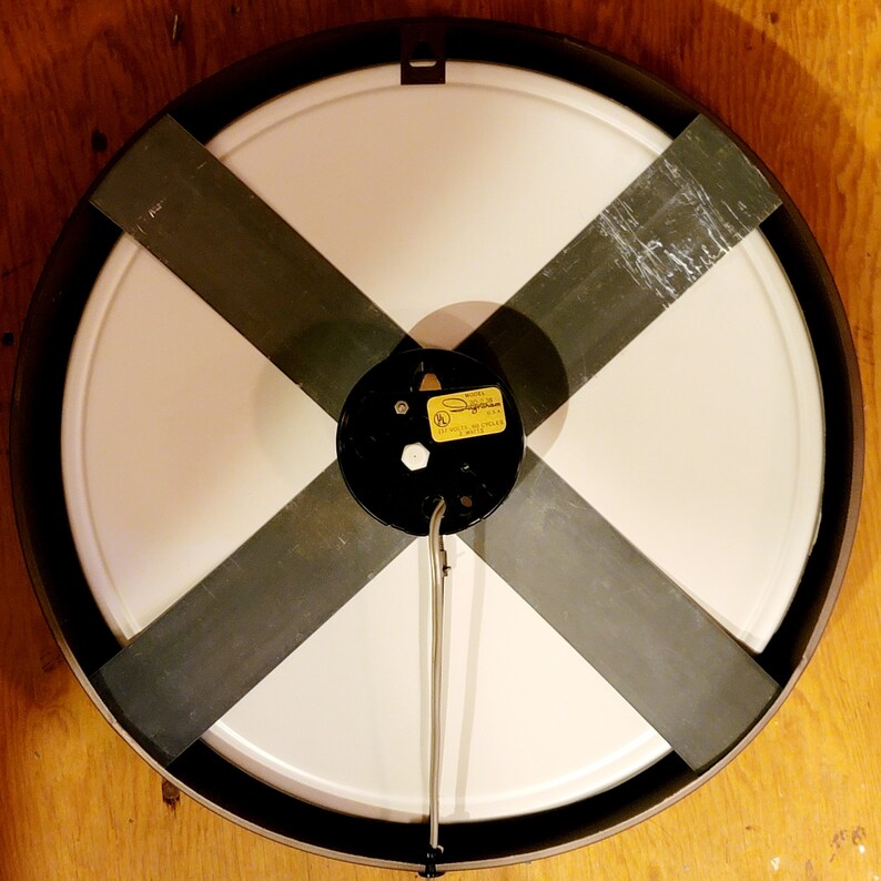 1950s Double Cola Vintage Advertising Electric Wall Clock from VintageIndustrialLA on Etsy