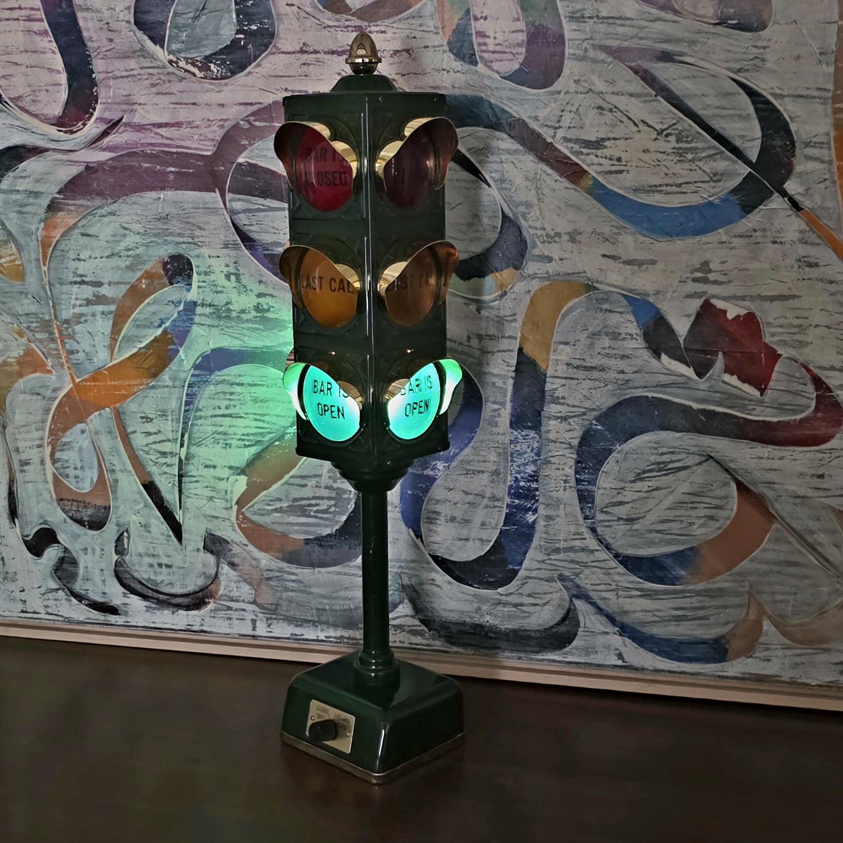 Vintage Traffic Bar Light - Etsy