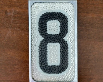 Vintage Re-Flect-o-lite Address/Mailbox Numerals--See Variations For Availability & Grade NOS As-Is