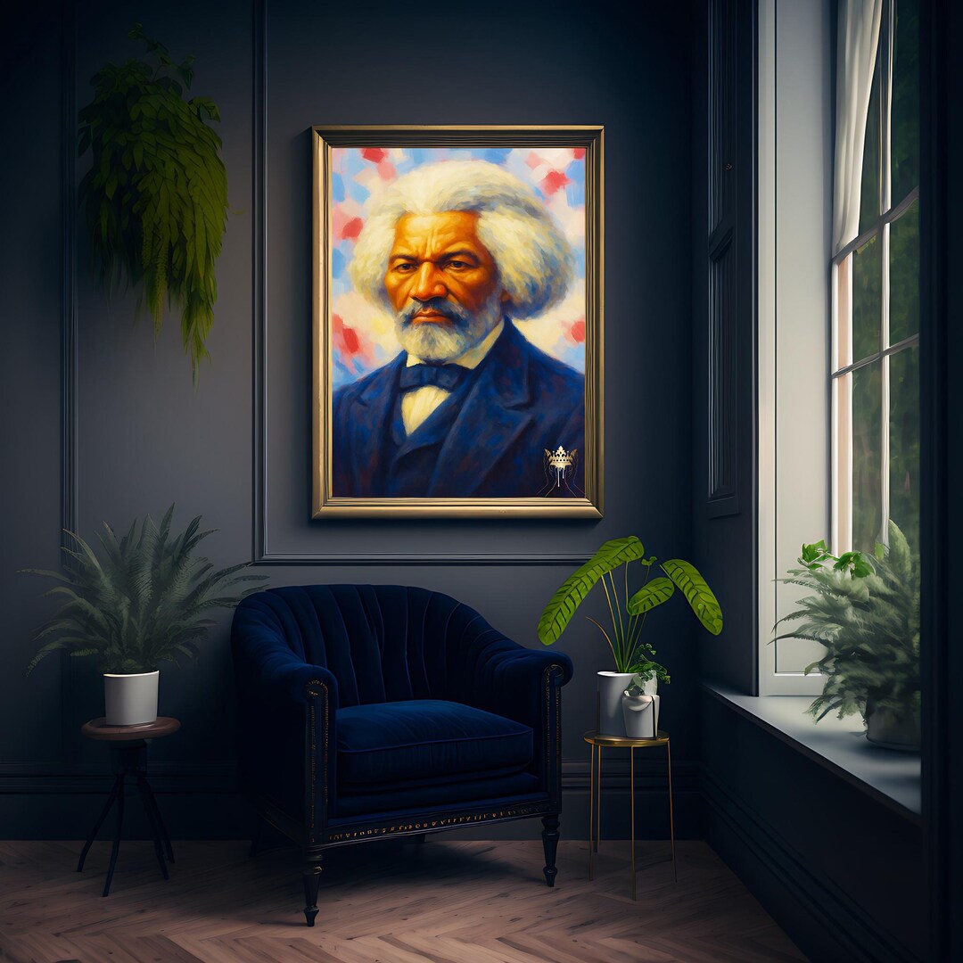 Frederick Douglass Portrait, Activist Art Print (digital Download) - Etsy