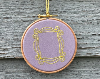 Friends Frame embroidery hoop