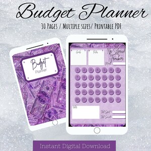 Finance Planner, Printable Financial Journal, Budget Planner Printable, Budget Planner Kit, Budget Binder, Budgeting Planner, Money Planning