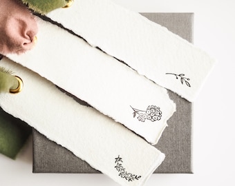 Botanical tag pack - memo inspo board - letter pressed luxury gift tags foliage - bouquet ribbons hydrangea keepsake