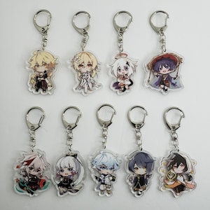 G I  Keychain Group A / Acrylic Pendant / Anime Keychain