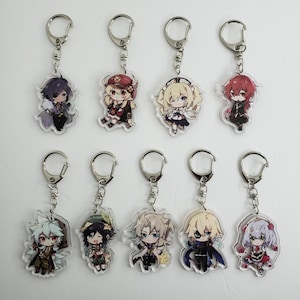 G I Keychain Group B / Acrylic Pendant/ Anime Keychain
