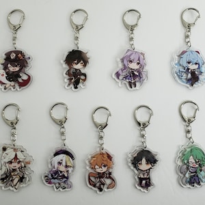G I Keychain Group C / Acrylic Pendant/ Anime Keychain