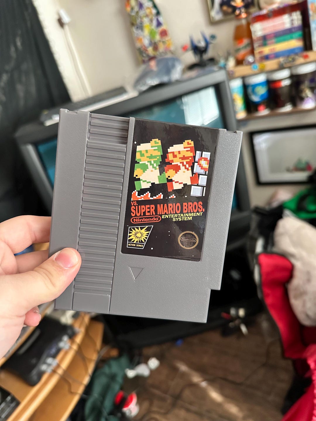 Vs. Super Mario Bros. NES Cartridge - Etsy