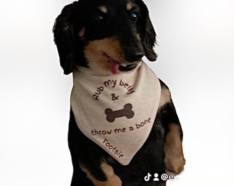 Dog Bandana Cape -  Puppy bandana bib  - Dog Neckwear - puppy accessories - dog accessories