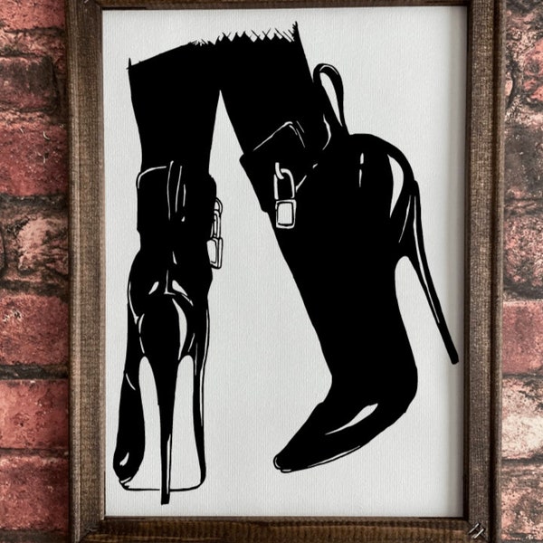 Mistress in Heels Etsy