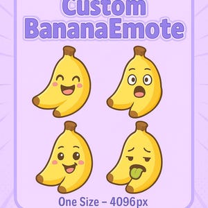 Banana Bunch 20 Emotes