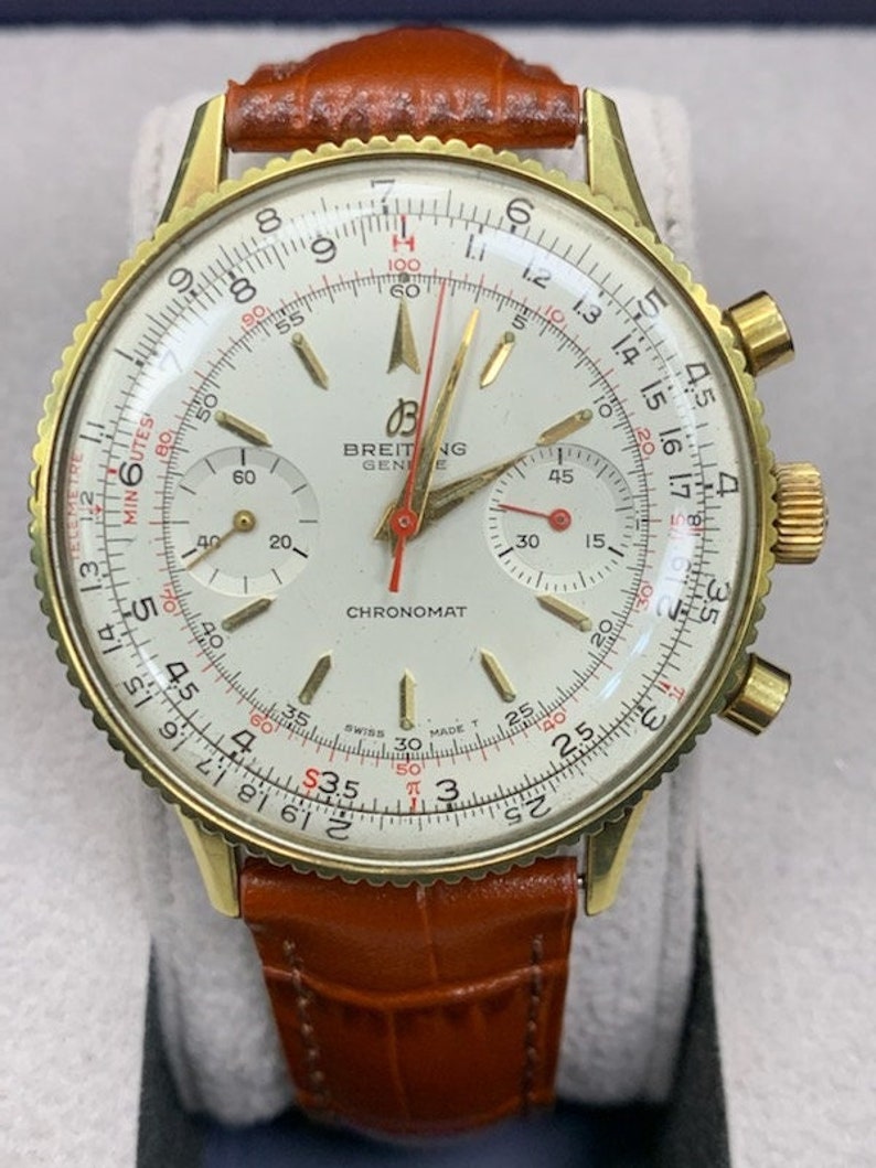 vintage breitling chronomat