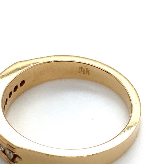 Gold and Diamond Ring - image 5
