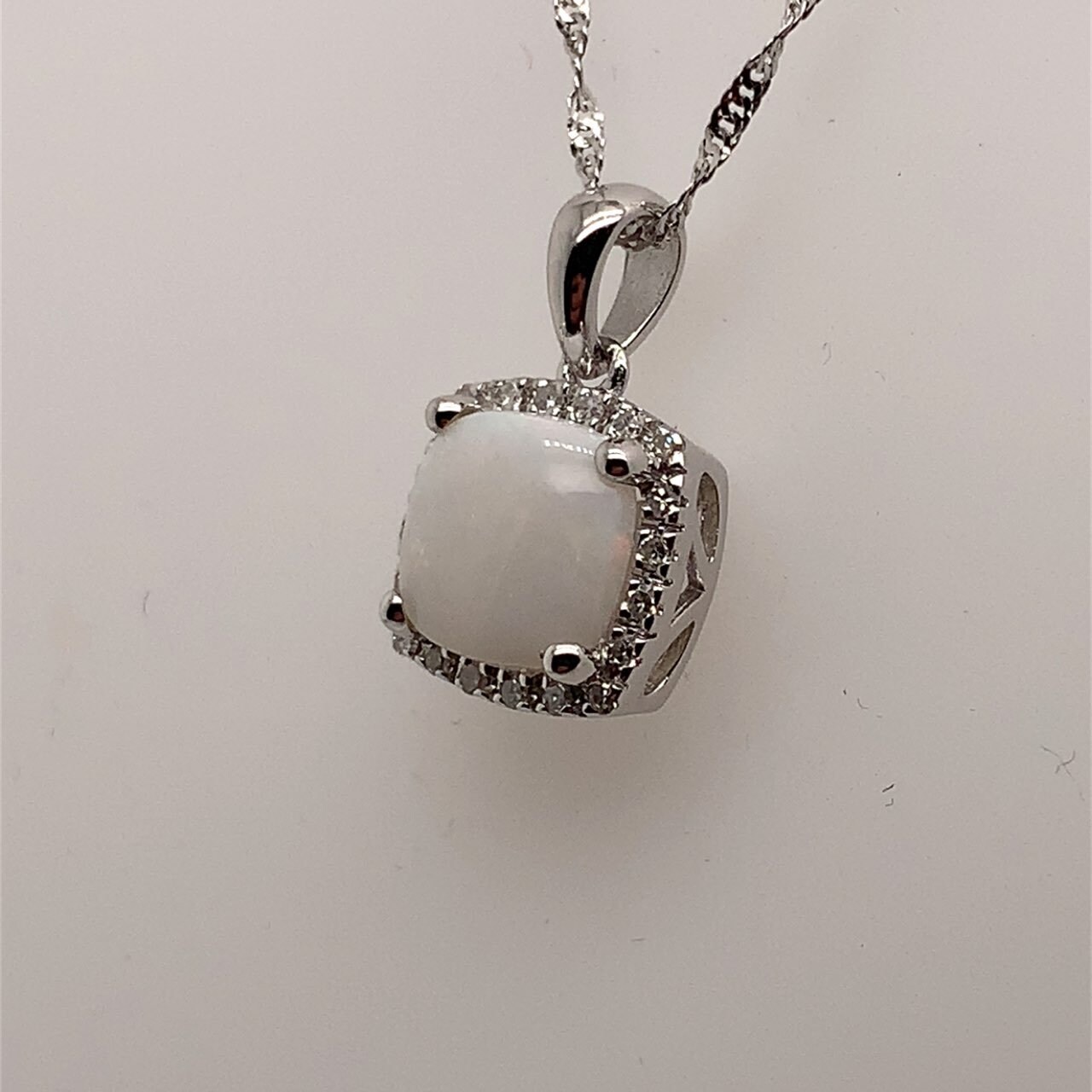 lui jewelry opal diamond necklace ネックレス www.marcodandrea.de