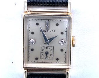 Vintage Diamond 14k Longines Watch