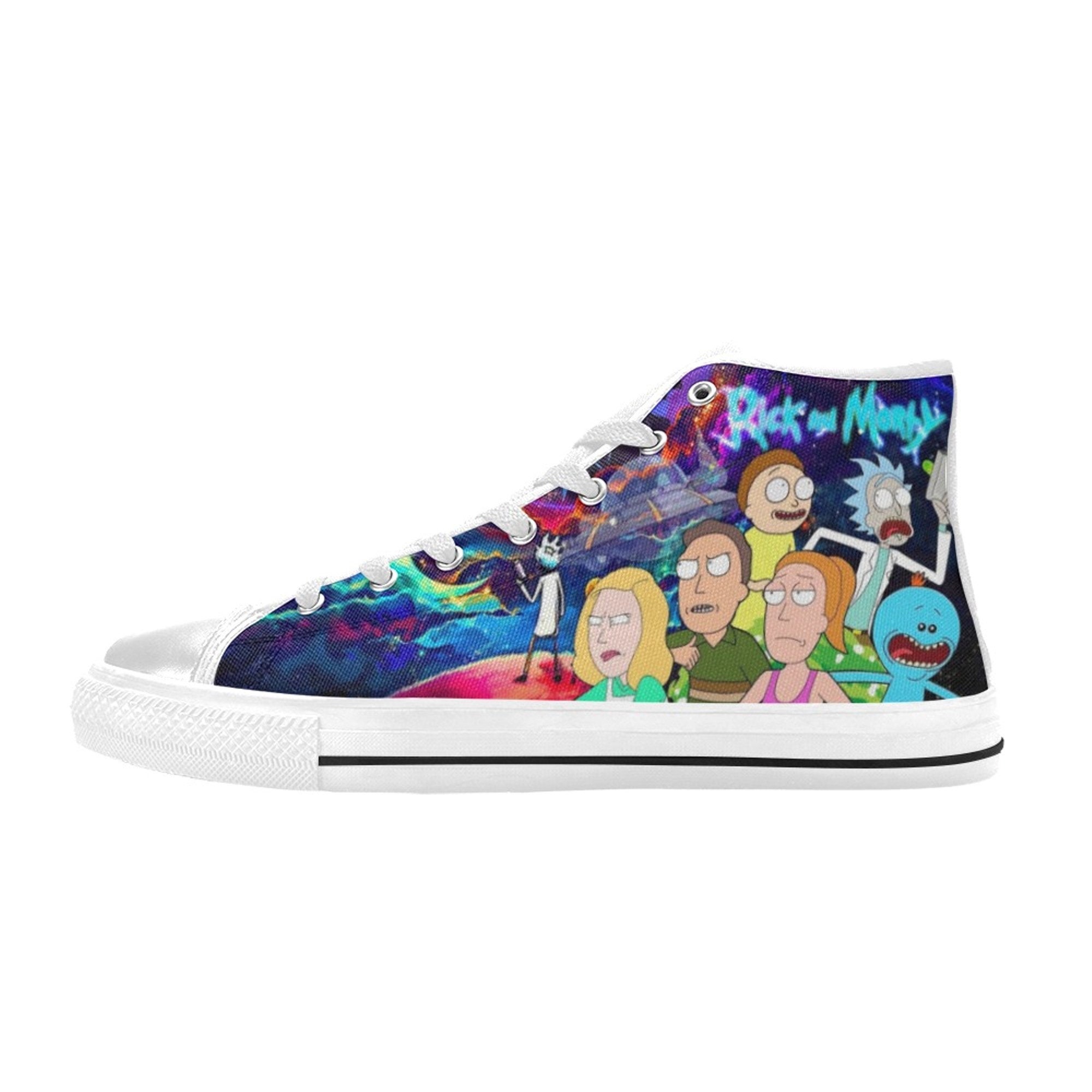 Rick And Rickandmorty High Top Sneakers