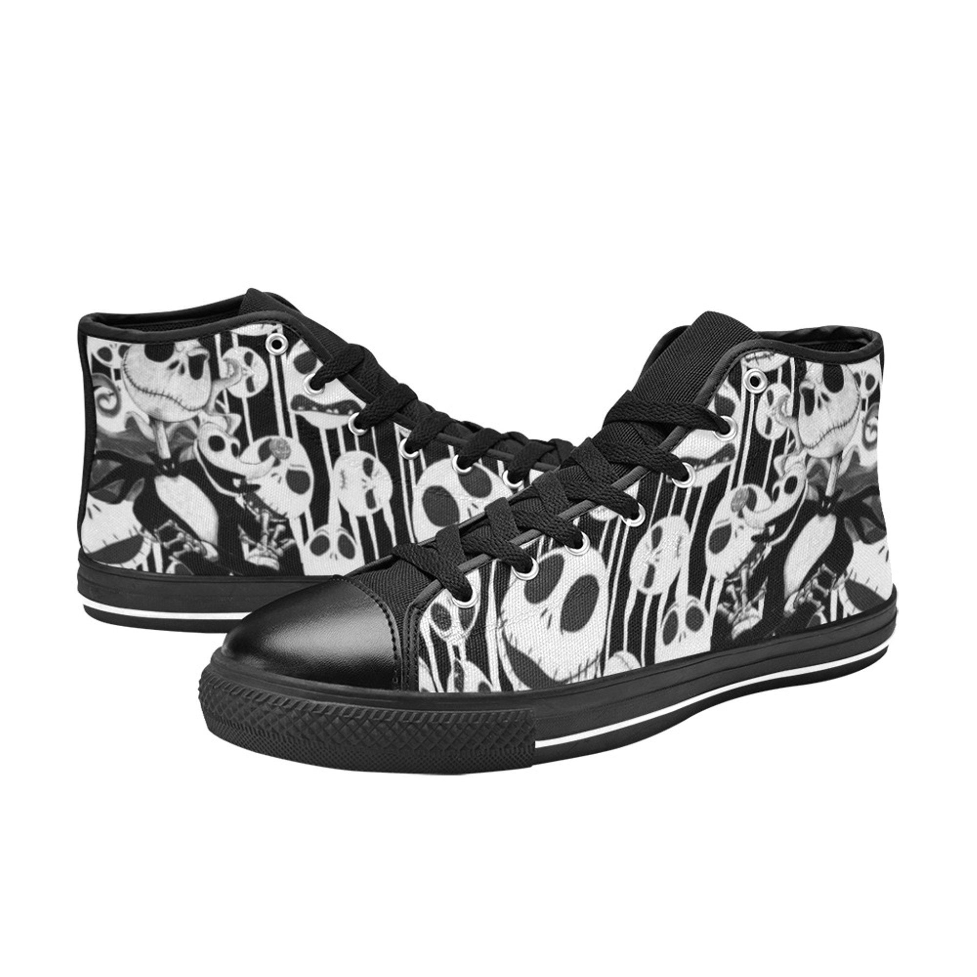 The Nightmare Before Christmas Shoes Custom Unisex Adult Etsy