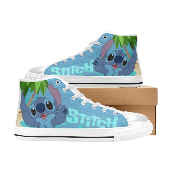 Lilo & Stitch Unofficial High Top Shoes Custom Unisex Kids | Etsy