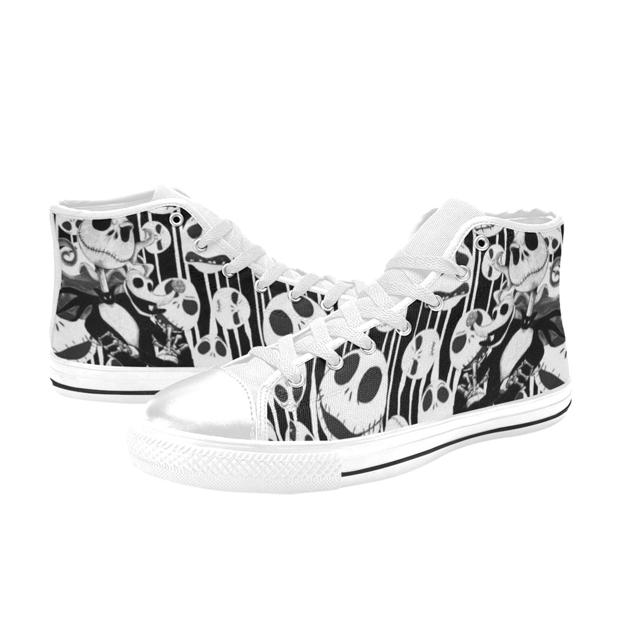 The Nightmare Before Christmas Shoes Custom Unisex Adult Etsy