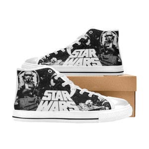 Star Wars Shoes Custom Unisex Adult Shoes, Canvas Shoes High Top