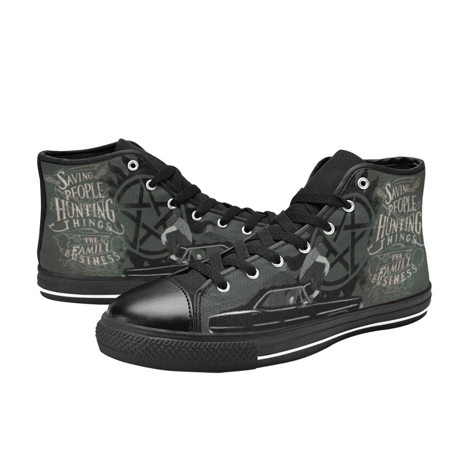 Discover Supernatural Shoes Custom Unisex Adult Shoes, Canvas Shoes High Top