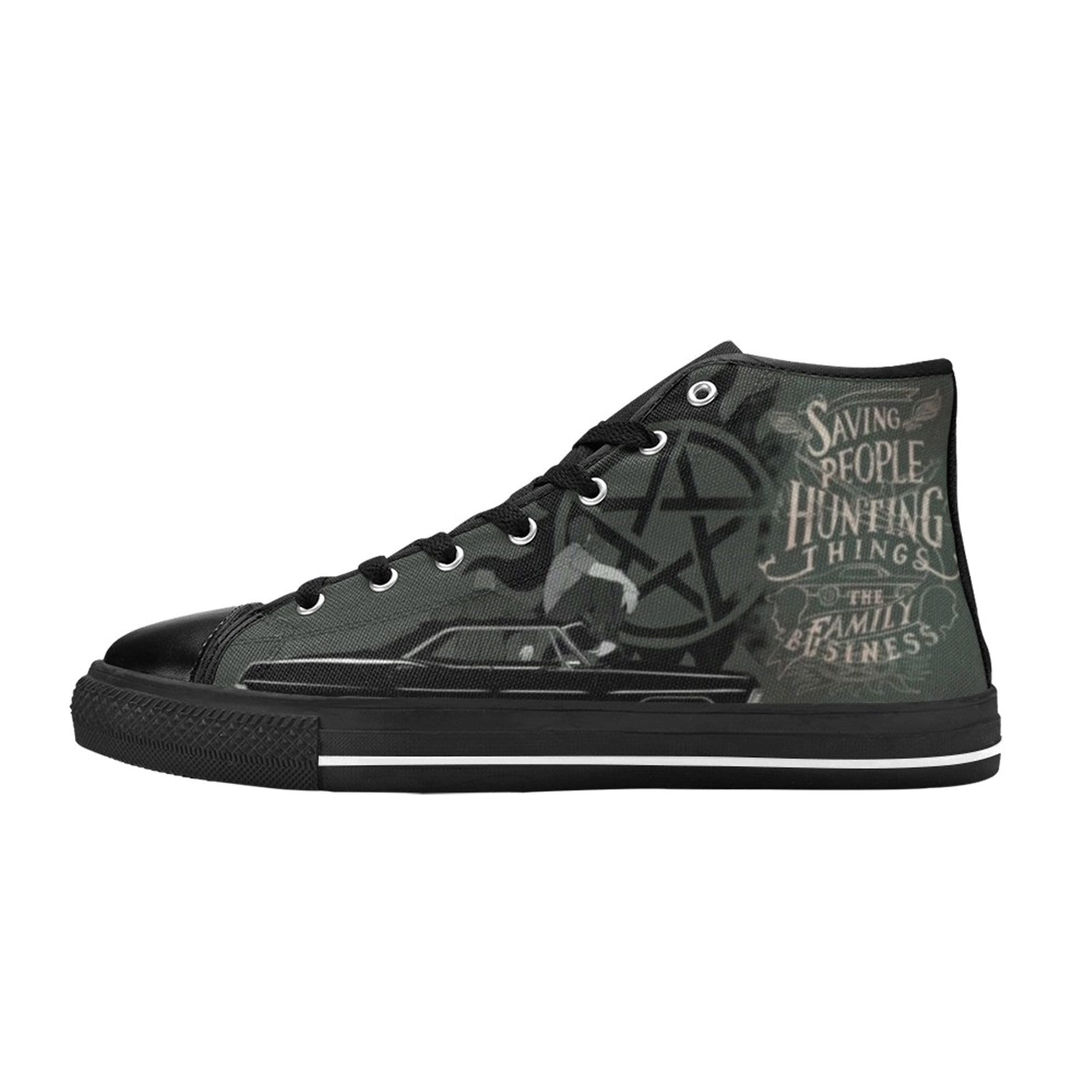 Discover Supernatural Shoes Custom Unisex Adult Shoes, Canvas Shoes High Top