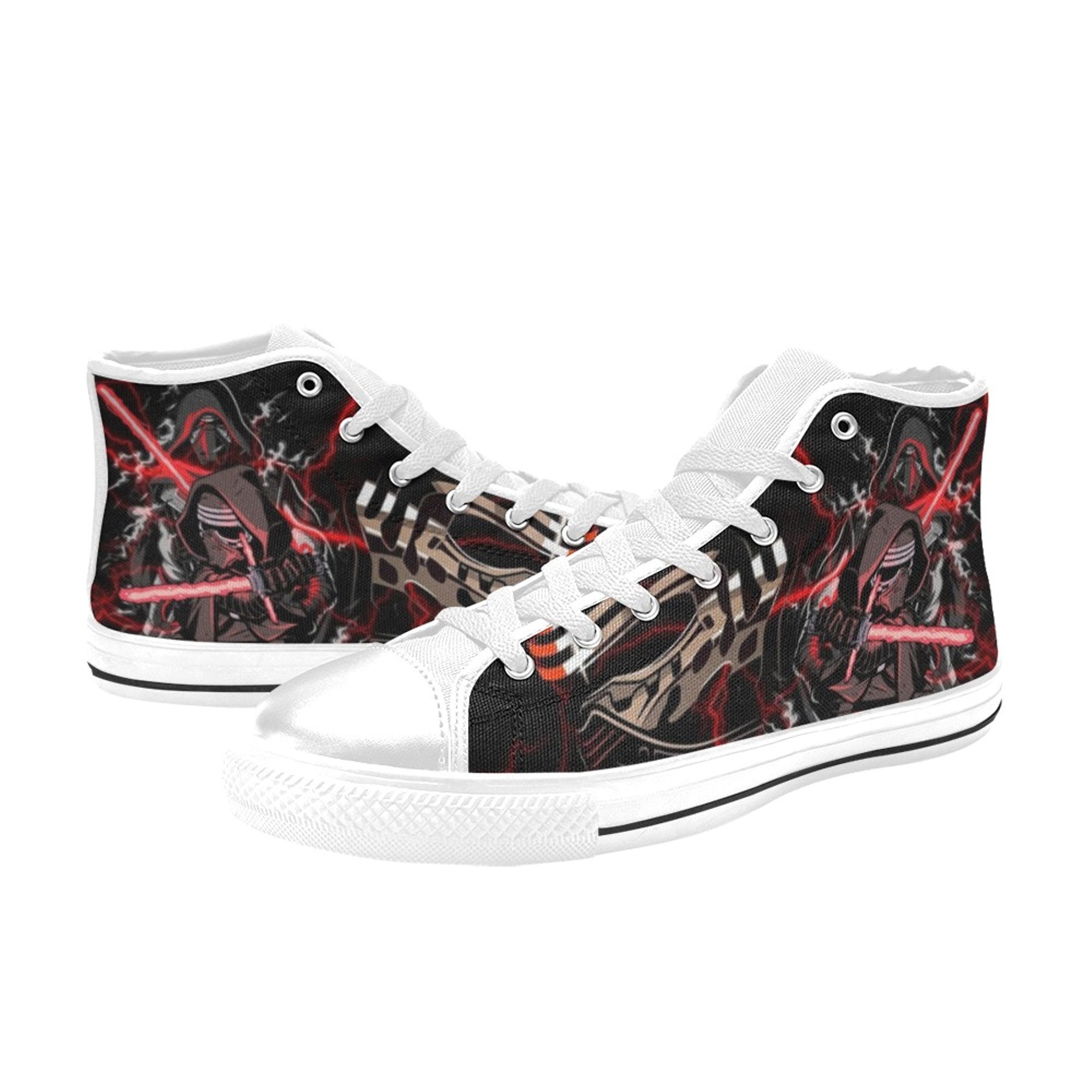 Star Wars Darth Vader Shoes Custom Unisex Adult Shoes, Canvas Shoes High Top