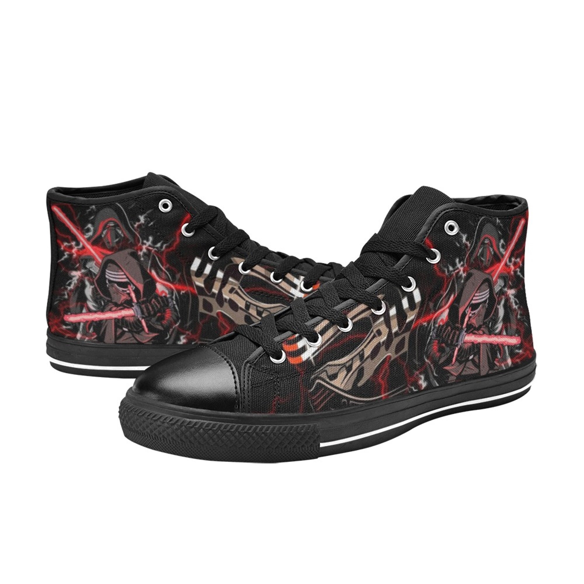 Star Wars Darth Vader Shoes Custom Unisex Adult Shoes, Canvas Shoes High Top