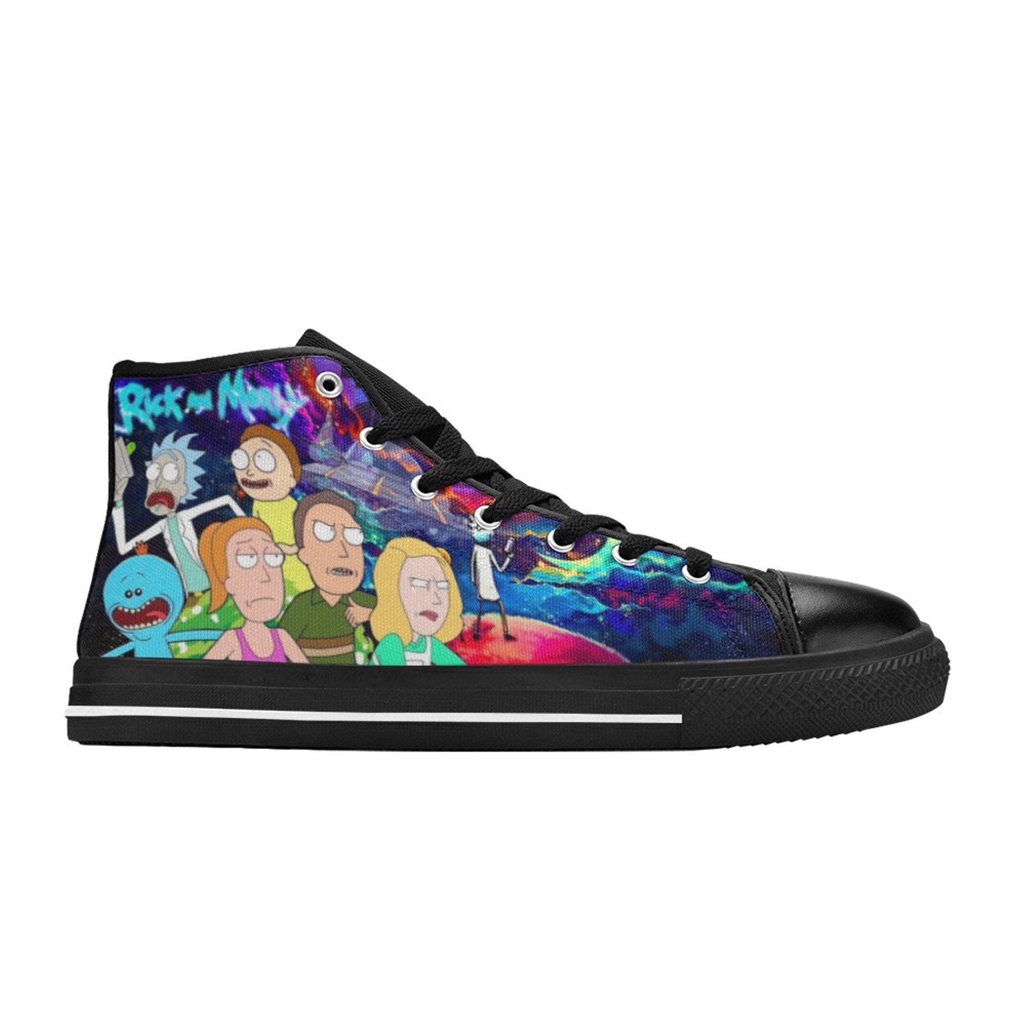 Rick And Rickandmorty High Top Sneakers