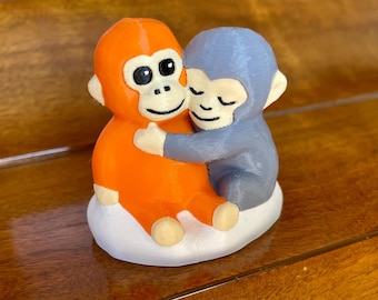 Punch the Monkey and Friend